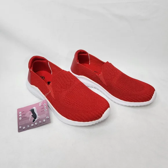 Red dream seek loafers size 10 Amazon.com | DREAM PAIRS Women main image 4